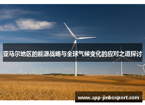 亚马尔地区的能源战略与全球气候变化的应对之道探讨